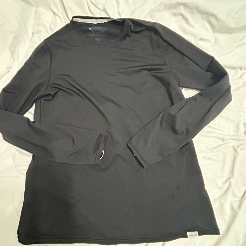 Patagonia Classic Black Crew Neck Tee